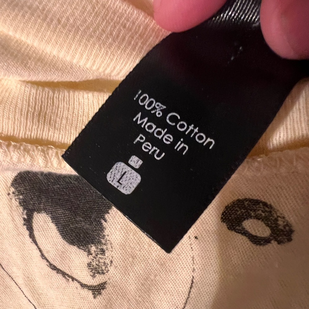 Yellow Y2K shirt-dress Graphic Tee